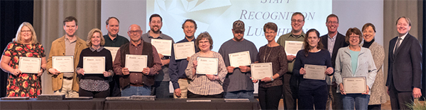 College of Science awardees